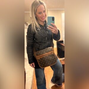 Authentic Vintage Louis Vuitton Monogram Bosphore Crossbody Bag
